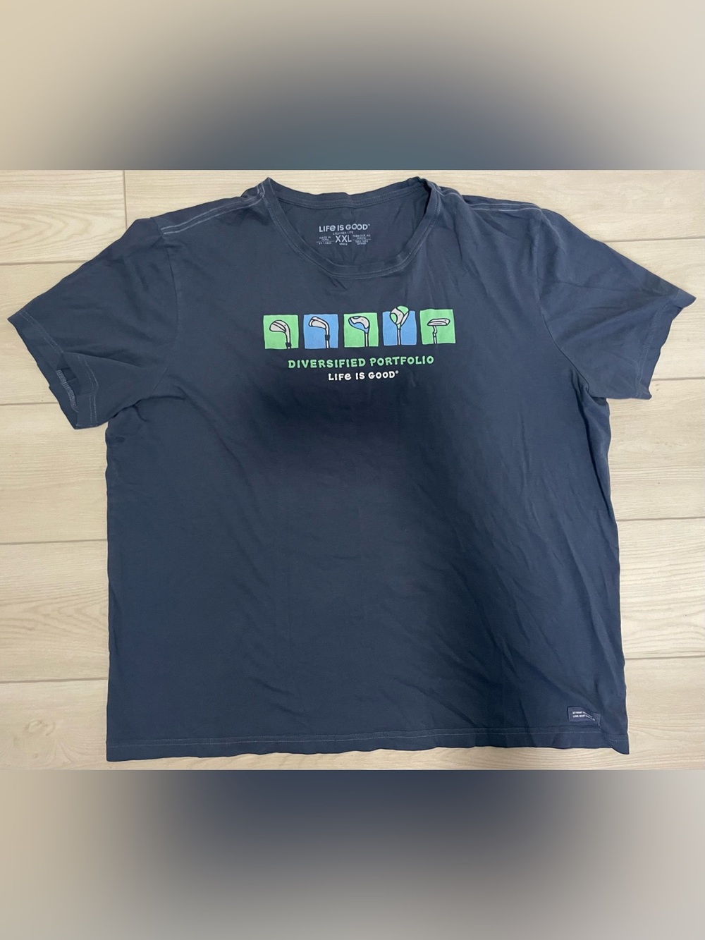 Life Is Good Crusher-Lite Short-Sleeve Graphic Tee